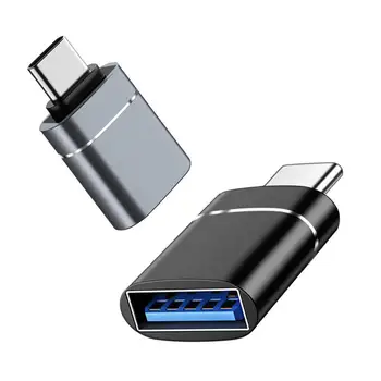 Mini kompakt boyutu hafif USB 3.0 Tip-c Telefon/Tablet Şarj Konektörü Veri İletim Adaptörü İçin Xiaomi telefonları