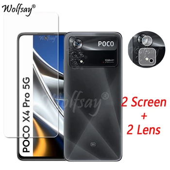 Kamera Lens İçin Xiaomi Poco X4 Pro 5G Ekran Koruyucu Temperli Cam Poco X3 M3 M4 X4 Pro 5G Kamera Cam Poco X4 Pro Cam