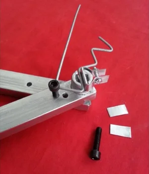 Basit tip 2-5mm tel bükme makinesi Manuel Tel Bükme Aracı Çubuk Bükme Cihazı Metal Bükme Cihazı