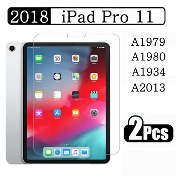 (2 Paket) temperli Cam Apple iPad Pro İçin 11 2018 A1979 A1980 A1934 A2013 Anti-Scratch Tablet Ekran Koruyucu Film