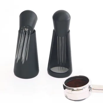 Espresso Blender Metal Wdt Aracı iğne Pimi Kahve Sabotaj Oynak Standı Kahve Distribütörü Kumaş Tozu İğne Karıştırma Aracı