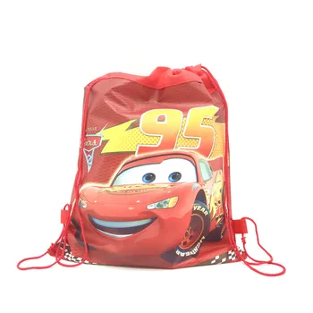 Disney Araba McQueen İpli Çanta Erkek İyilik Seyahat okul sırt çantası Çocuk Çocuk Doğum Günü Bebek Duş dokunmamış hediye çantası Kaynağı