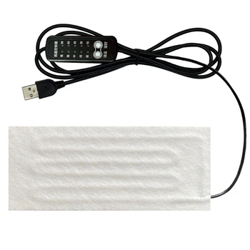 İsıtma pedi USB ısıtma teli Isıtma Mat 5V Elektrikli Isıtma Elemanı Filmi ısıtıcı ped Isınma için Ayak Isıtma Yelek Ceket