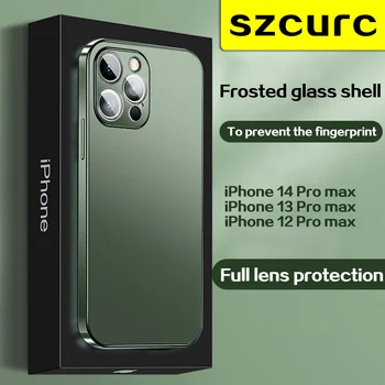 Iphone 13 Pro Max telefon kılıfı Yeni Buzlu High-end lüks iphone 12 11 14 artı Manyetik emme ultra ince koruyucu kapak çanta