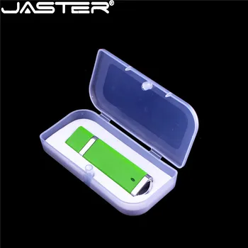 JASTER usb flash sürücü Plastik kutu Memory Stick Çakmak Kalem sürücü Siyah İş hediyeler Pendrive Mavi U disk 128GB 16GB 32GB 64GB