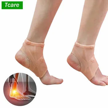 Tcare Manyetik Terapi ayak bileği Brace Destek Ağrı kesici Burkulma Suşları Artrit Yırtık Tendonlar Ayak Bileği Güvenlik Koruyucu