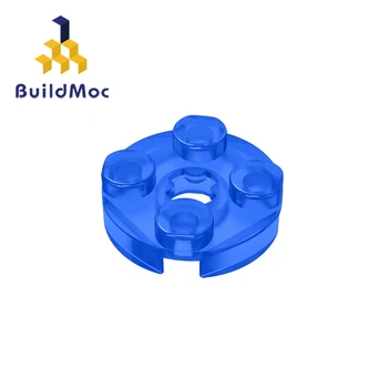 BuildMOC Uyumlu 4032 2x2 Toplar Parçacıklar Yapı Taşları Parçaları DIY Tuğla Toplu Modeli Çocuklar elektrikli Eğitici Crea