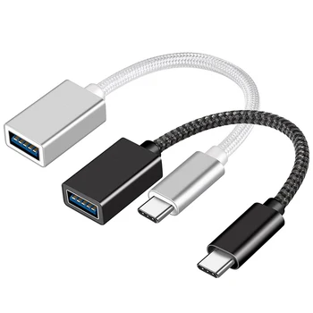USB A Tipi C Adaptörü Tip-c Adaptör Kablosu mikro USB C OTG USB-C Erkek USB-A Dişi Tip-c C-bus USB3. 0 Otobüs