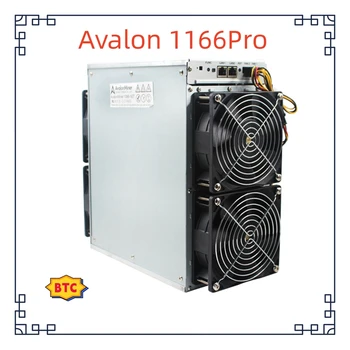 3400W Güç Tüketimi için Maksimum 81./Sn Hashrate ile Canaan Mining SHA-256 Algoritmasından YENİ AvalonMiner 1166Pro.