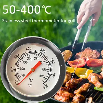 Paslanmaz Çelik fırın termometresi ızgara et termometresi Arama sıcaklık ölçer Ölçer Pişirme gıda sondası Mutfak barbekü Araçları