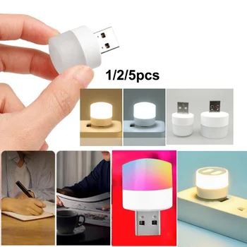 beyaz sıcak Küçük Kitap Okuma Lambaları LED USB 5v Fiş Mini Gece Lambası Bilgisayar Güç bankası Şarj Göz Koruması Masa Aydınlatma