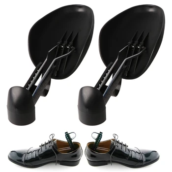 1 Çift plastik Ayakkabı ağacı şekillendirici şekiller Sedye Ayarlanabilir kadın erkek için