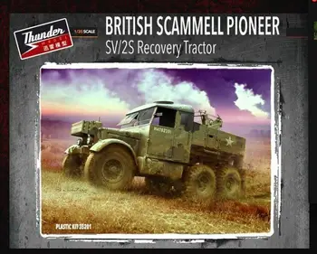 Thunder Model TM35201 1/35 Ölçekli model İngiliz Ordusu Scammell Pioneer Kurtarma SV / 2S plastik model seti