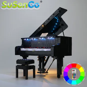 SuSenGo led ışık Kiti 21323 Fikirler Kuyruklu Piyano, (Model Dahil Değildir)