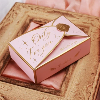 20 adet Zarf Şekli Şeker Kutuları Hediye Çantası Düğün Hediye Kutusu İyilik Doğum Günü Partisi Noel Takı Paketi Dekor sadece sizin için