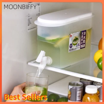7.8 L / 3.5 L soğuk su ısıtıcısı buzdolabı musluk ev limonata içecek şişesi konteyner mutfak soğuk su buz kovası
