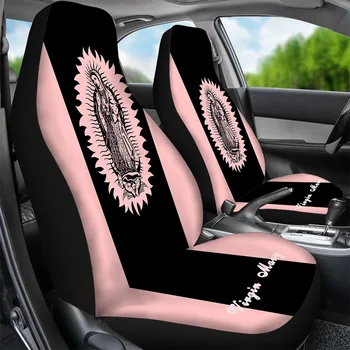 Meryem Pirnt Araba Koltuğu Kapağı Araba İç Dekorasyon Kapak SUV Ön Koltuk Kirli / geçirmez-anti Levha