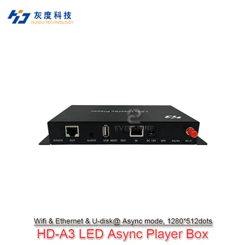 Huidu HD-A3 Tam Renkli Uyumsuz Oyuncu Kutusu Subtable İçin P2 P3 P4 P5 P6 P10 Topluluk Bilgi Ekranları Ve Reklam Makinesi