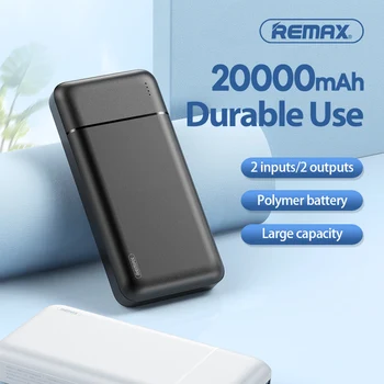 Remax Güç Bankası 20000 mAh 2.1 A Hızlı Şarj Powerbank Taşınabilir Pil Şarj iPhone Xiaomi Huawei Için PoverBank