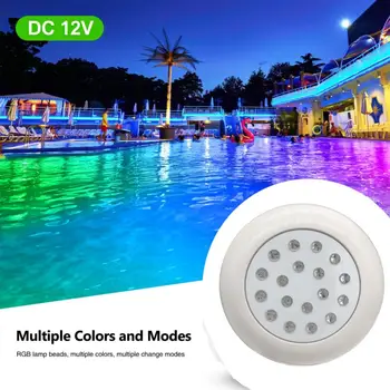 RGB dalgıç ışık sualtı ışıkları LED Gece lambası Yüzme havuz ışığı Açık Vazo balık tankı gölet disko Düğün parti