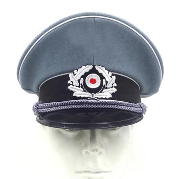 İKINCI dünya savaşı WW2 Alman Ordusu WH M36 Memuru Yün Kırıcı Kap Şapka Çene Kordon Boyutu