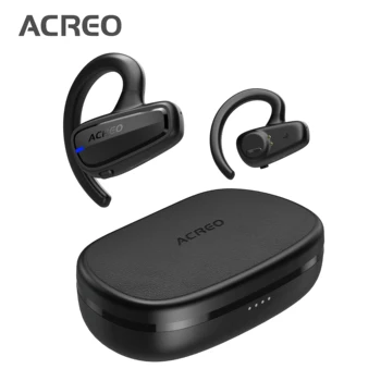 ACREO ARK TWS Açık Kulak Kablosuz Kulaklık 18 saat çalma süresi, IPX5 su geçirmez 400mAh şarj standı Ücretsiz kargo