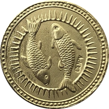 1619-1624 Hindistan-İngiliz 1 Mohur paraları KOPYA ÜCRETSİZ KARGO 21.5 mm