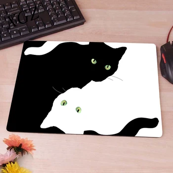 Mouse Pad Anime Bilgisayar ve Ofis Mini Pc Kawaii Kedi Sevimli Playmat Küçük sümen Özel mürekkep pedi Çok Güzel Tanrı not defteri Kurulum
