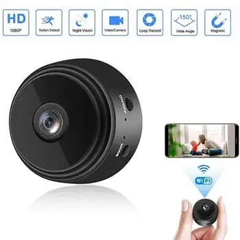 A9 DV / Wifi Mini IP kamera açık Gece Sürüm Mikro Kamera Kamera Ses Video Kaydedici güvenlik HD kablosuz Küçük kamera