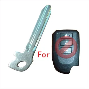 Yeni TOY43 Acil itmeli anahtar Akıllı Insert anahtar Toyota Verso Vios için 2013 sonrası Araba itmeli anahtar