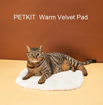 PETKIT kedi çantası Sıcak Kadife Ped Yumuşak Taşınabilir kedi matı Kedi Aksesuarları Uyum PEEKİT kedi çantası Küçük köpek halısı Köpek Aksesuarları